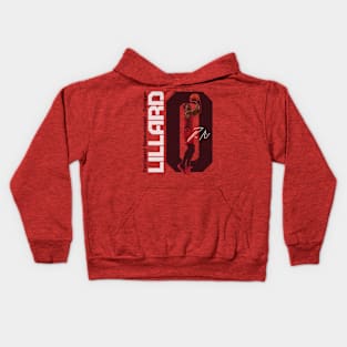 Damian Lillard Portland Vertical Kids Hoodie